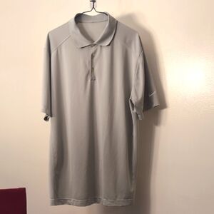 Nike Men's Gray Polo Shirt Size XL